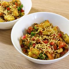 A picture of Pineapple & Pomegranate Chaat.