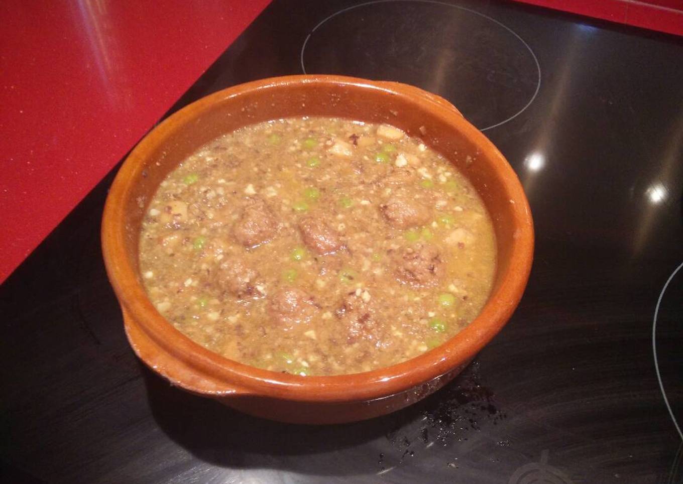 Albóndigas con sepia
