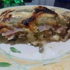 Una foto de Pencas de acelga gratinadas