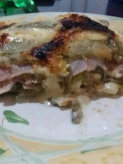 Una foto de Pencas de acelga gratinadas