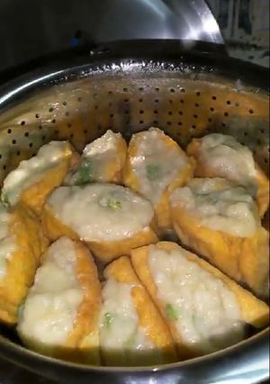 Foto resep Tahu kukus (tahu siomay)