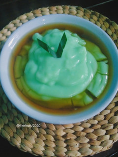 Foto resep Bubur sumsum pandan kuah rempah