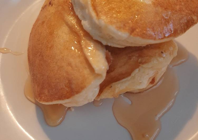 Resep Fluffy Pancake tanpa mixer yang Menggugah Selera