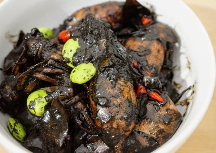 Cara Gampang Membuat Cumi Hitam Bumbu Minimalis, Menggugah Selera