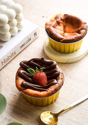 Foto resep Basque Burnt Cheese Cake