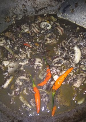 Foto resep Exotic Squid a.k.a Cumi Oseng Hitam