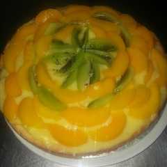 A picture of Tarta frutal 🍑.