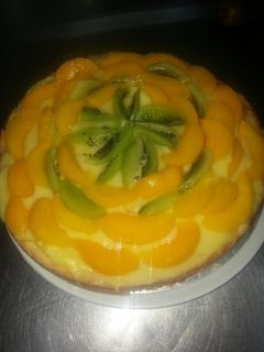 Una foto de Tarta frutal 🍑