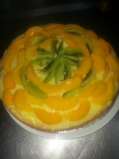 Una foto de Tarta frutal 🍑