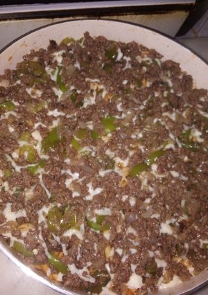 صورة لوصفة معكرونة البيتزا