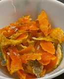 Candied Orange and Lemon Peel:
