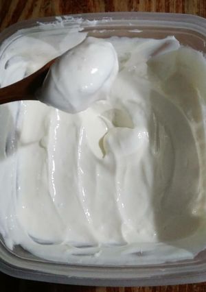 Una foto de Yogur casero