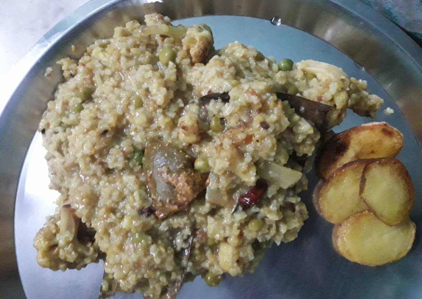 Mix vegetable khichdi