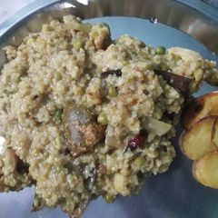 Mix vegetable khichdi A picture of Mix vegetable khichdi.