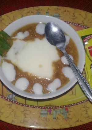 Foto resep BURSUTANJO (bubur susu ketan kacangijo)
