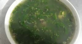Hình ảnh món Canh cá rô đồng nấu rau cải xanh