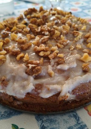 Una foto de Carrot Cake con Cobertura Vegetal