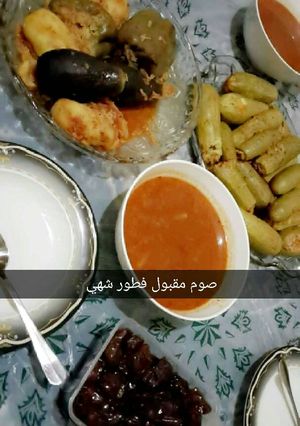 صورة لوصفة كوسا محشي باللحم 😚