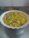 Sopa de arroz con menudo