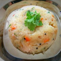 A picture of Semolina Upma.