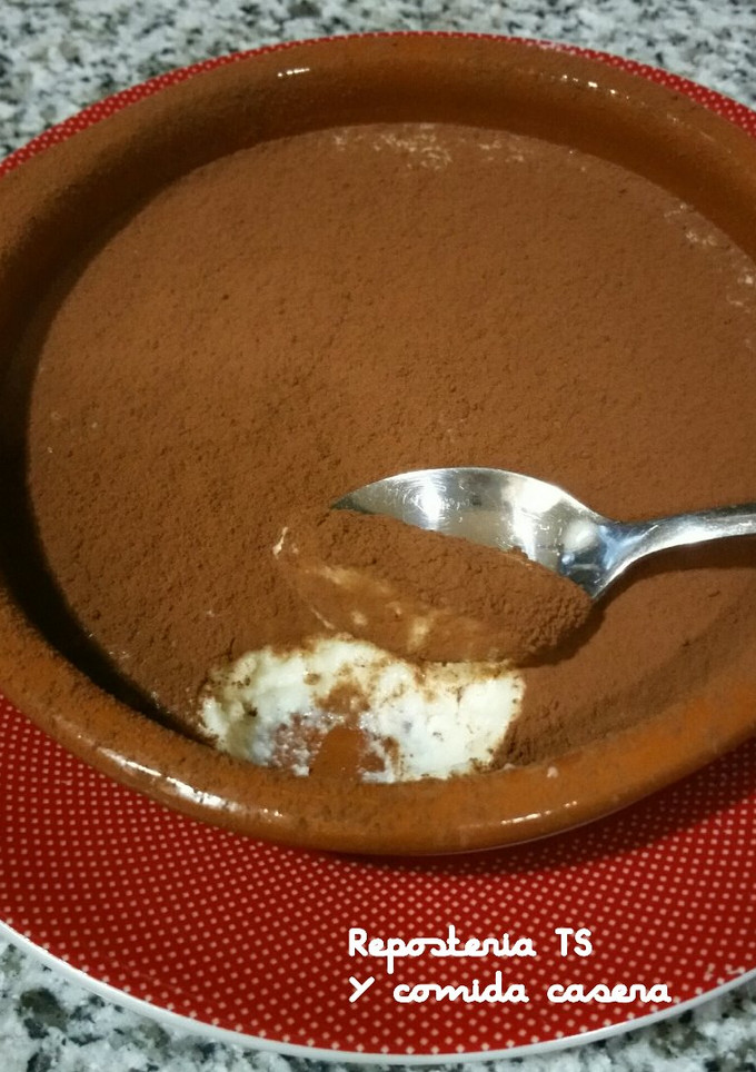 Una foto de Natilla de requesón
