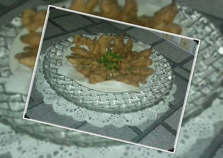 ستربس الدجاج المقرمشه 🙊