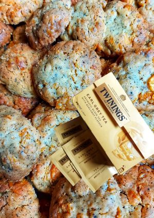 Foto resep Earl Grey Cornflakes Cookies