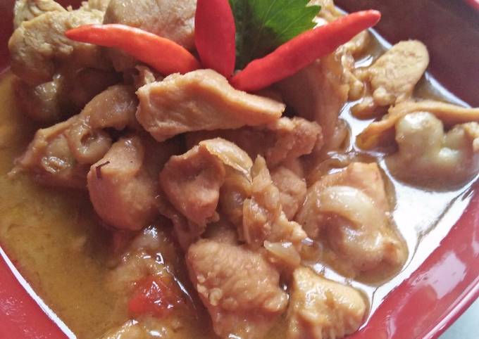 Ayam kuah pedas asam manis