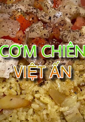 Hình của món Cơm chiên việt ấn.