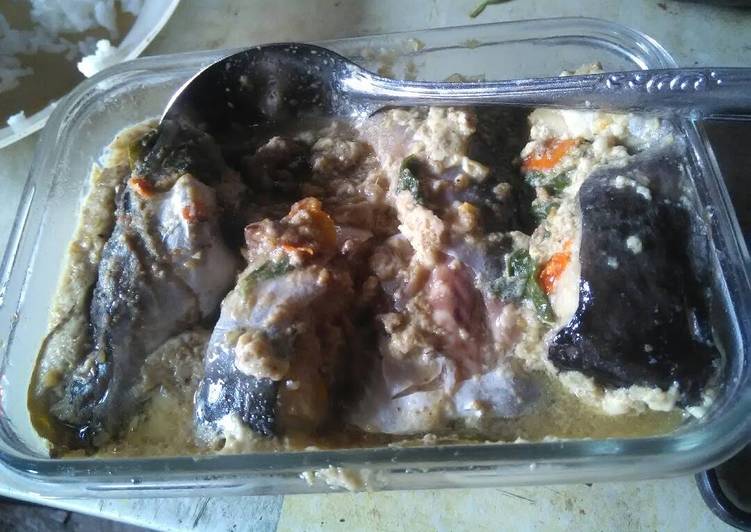 Botok Ikan Patin
