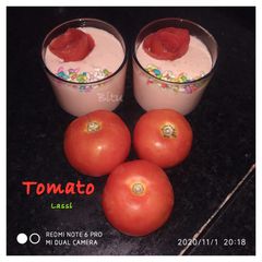 A picture of Tomato lassi.
