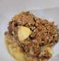 Easy Way Make Apple Crumble which So Delicious
