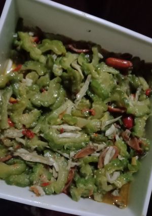 Foto resep Tumis pare campur terri