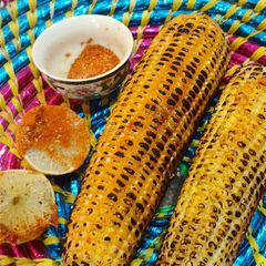 A picture of Pakistani Street Style Corn On The Cob (Aka Butta).