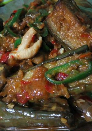 Foto resep Sambal terong balado mix ati ayam endeessszzzz... 😍