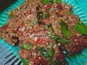 Gambar tempe penyet kemangi