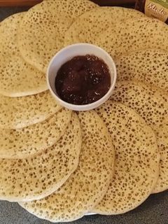 صورة لوصفة البغرير بالسميدة 🌿