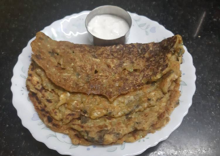 Cucumber Dosa(kakadiche Thalipith)