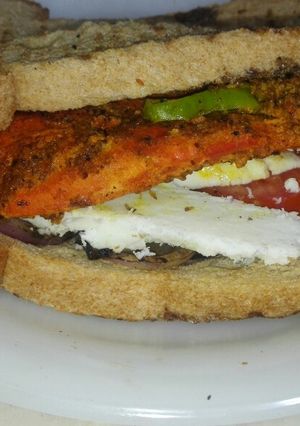 A picture of Grill Cheese Chicken Sandwich.