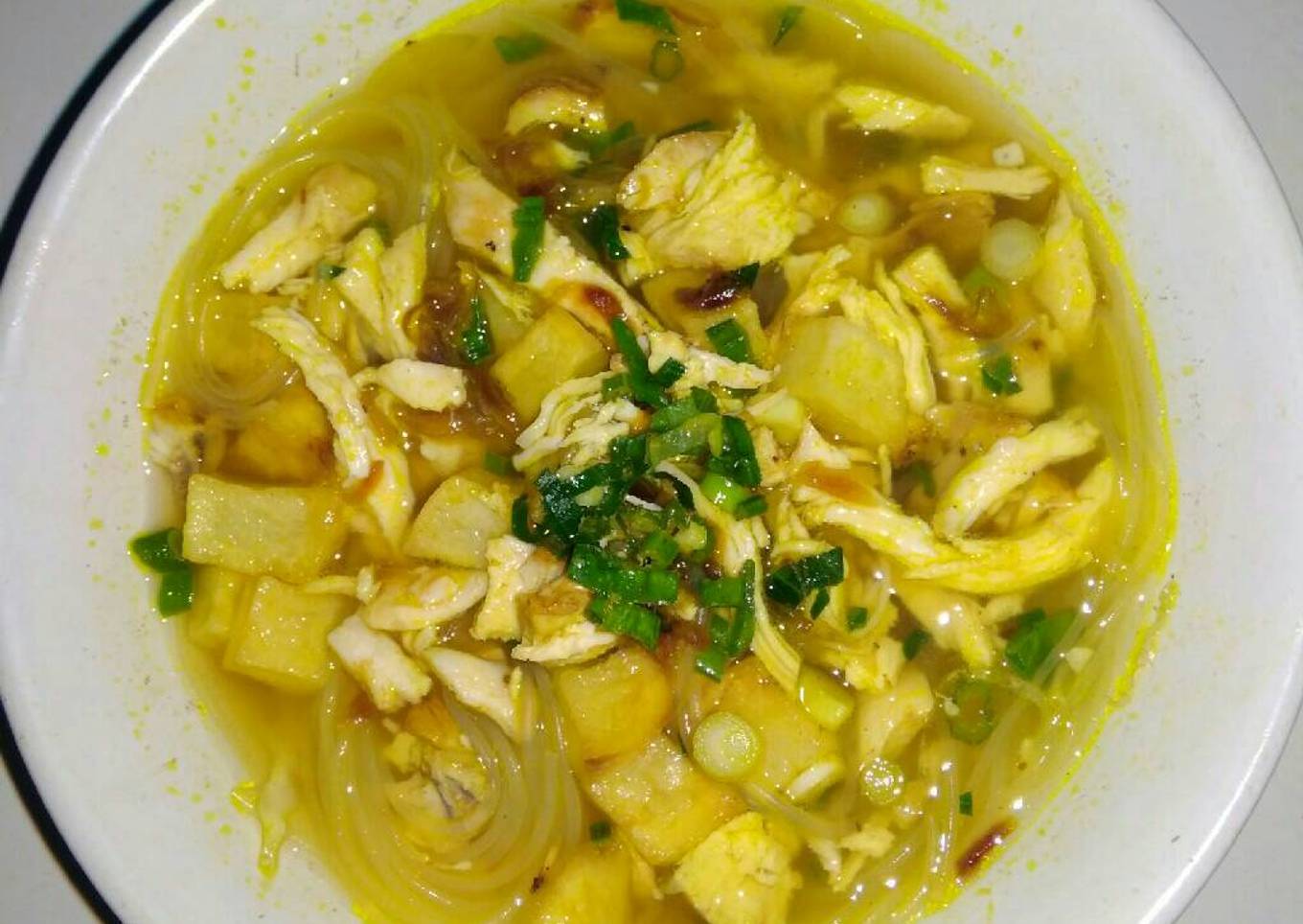 Soto ayam bening