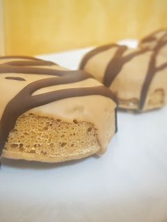 Una foto de Berlinas o donuts bomba de calabaza y turrón