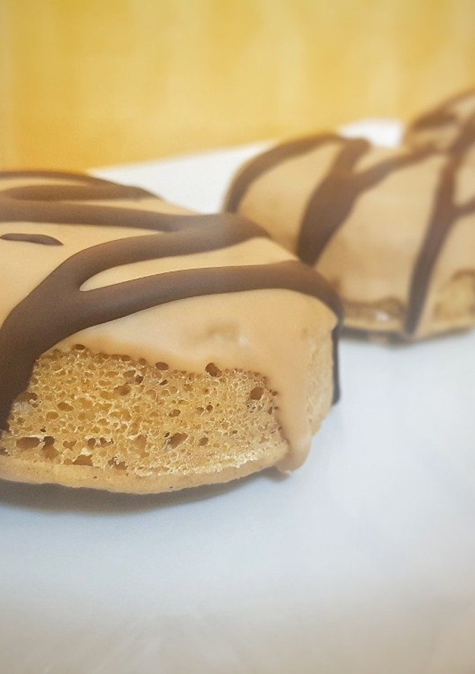 Una foto de Berlinas o donuts bomba de calabaza y turrón