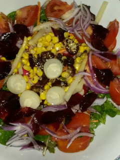 Una foto de Ensalada multicolor