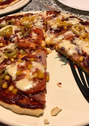 Pizza, ami jobb, mint amit a futár hoz recept fotója
