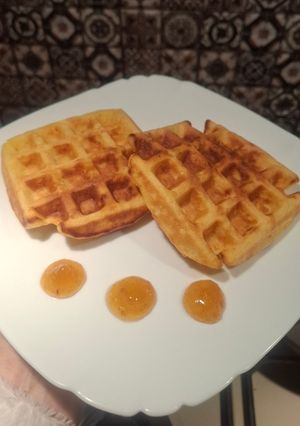 Фото Гарбузові вафлі😋.