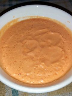 Una foto de Salsa para pan tumaca