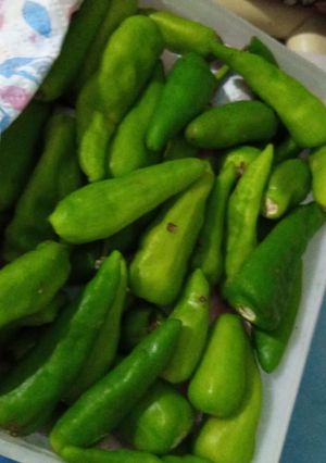 A picture of Green chilli.