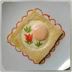 A picture of Roti Tawar Telur Ceplok.