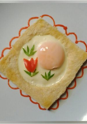 Foto resep Roti Tawar Telur Ceplok