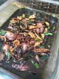 Cumi Hitam Daun Kucai